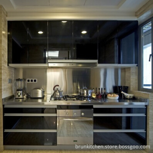 Fashionable High Gloss Kitchen Cabinets